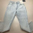 Abercrombie & Fitch A&F Curve Love Skinny High Rise 25 Short Light Distressed Wash NWT Photo 2