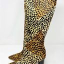 Ulla Johnson  Jerri Knee High Cheetah Print Calf Cowhide Leather Hair Boots EU 40 Photo 7