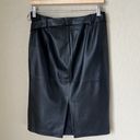 Lafayette 148 Lambskin Leather Pencil Skirt Photo 3