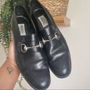 Franco Fortini Vintage Y2K  Grunge Black Loafers Platforms SZ 8 Early 2000s Photo 2