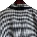 Houndstooth Lauren Alexandra Women Jacket Blazer Collar 3 Button Closure Size 10  Photo 4