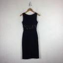 Black Halo  Wyatt Black Lace Embroidered Sheath Midi Dress Size 0 Photo 14