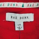 Rae Dunn  Womens Pajama Set Size L Red JOY Holiday Pull On Sweatshirt & Pants NEW Photo 12