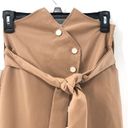 Bardot  Tie Waist Skirt in Tan / replaced buttons Photo 3