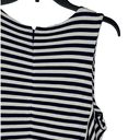 Madewell  Women T-Shirt Dress Afternoon Sleeveless Striped Pockets Pleated Large Photo 7