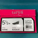 Taryn Rose TARYN BY  Karine black buckle sling back wedge NEW in box size 5 1/2 M Photo 6