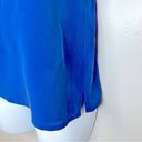 L'Agence  Jane Royal Blue Silk Spaghetti Strap Tank Top Size XS Photo 6