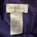 David's Bridal Purple Bridesmaid Dress Photo 2