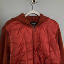 Lane Bryant Amazing vintage  quilted knit bomber style sweater jacket 18/20 Photo 9