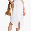 Rag and Bone  Criseli Broderie Anglaise Ramie Midi Button Down Dress White NEW Photo 0