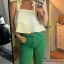 ZARA Green  Jeans Photo 0