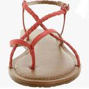 Zodiac  Yovana Strappy Braided Coral Sandals size 9 Photo 7