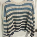 Francesca's Striped Knit Sweater Photo 0