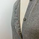 all saints sweater digitally printed grey flora back cardigan Photo 2