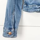 Mango MNG Jeans By  Womens XS Denim Jean Jacket Stretch Trucker Short Boho Photo 3