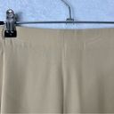 Lafayette 148  New York Size 14x28 Pants Tan Elastic Waist Side Zip Silk HEMMED Photo 6