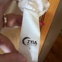 Zyia  Active Criss Cross Mesh Short Sleeve Size L Photo 1