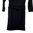 ATM Anthony Thomas Melillo Ruched Pima Cotton Jersey Mini Dress Black Womens S Photo 6