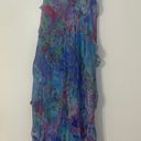 ZARA Floral Ruffle Maxi Dress Photo 1