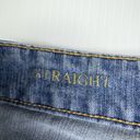 Faded Glory Straight Leg Jeans Size 18 P Light Wash  Mid Rise 5-Pocket Photo 3