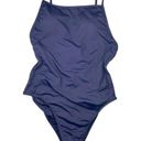 ANDIE  Swim Paloma One Piece Swimsuit in Navy Blue Size XL Long Torso Photo 0