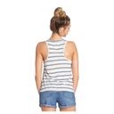 Billabong  Let Loose Black & White Lace Up Tank Top L Photo 1