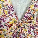 Lush Clothing Lush Keyhole Cutout Floral Mini A Line Skirt Small EUC Photo 6