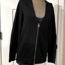 Michael Kors Michael  Women’s Black Half Zip Cardigan Size S Photo 0