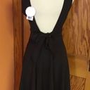 Soprano NWT  Black Plunging Sexy Fit & Flare Dress Photo 7