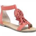 Sole Society  Koa Fringe Sandals, Sz 8.5 Photo 0