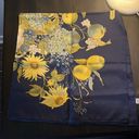 Salvatore Ferragamo  Blue & Yellow floral scarf Photo 2