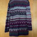 J.Jill  Wool Blend Chunky Cardigan Sweater Size Medium Photo 7