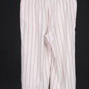 J.Jill  Striped Wide Leg Linen Blend Pants Photo 5