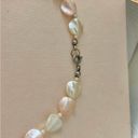 American Vintage Vintage “Croixe” Pink Abalone Shell Necklace Mermaid Siren Beach Pearl Pastel Photo 5