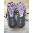 Nike  Zoom Rival S Obsidian Metallic Silver  Spikes Running Track Shoes Womens 9 Photo 7