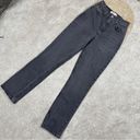 Abercrombie & Fitch  Curve Love Ultra High Rise 90s Straight Jean Black Size 23 Photo 4