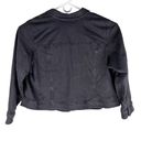 Lane Bryant  Denim Jean Jacket 28 Black Photo 1