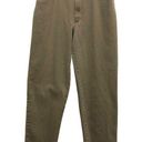 Jones New York  Jeans Khaki Tan Denim Size 12 Mom Jeans Straight Leg High Rise Photo 0