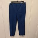 Club Monaco Patterned Blue Black Matie Ankle Cropped Work Pants Size 0 NWT Photo 4