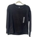 All In Motion  Womens Black Pullover Sweatshirt, Medium Photo 0