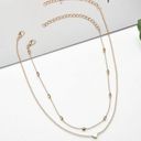 Gold Simple Heart Choker Necklace Photo 2