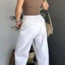 Something Navy  White Capri Jeans. Revolve Brand Size 8 Photo 3