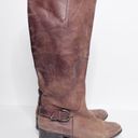 Bandolino  Brown Leather Riding Boots Size 8 Women’s Made in Brazil Photo 3