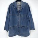 Dress Barn Vintage Y2K  Women's Long Sleeve Stretch Denim Jean Jacket Blue Size 2X Photo 0