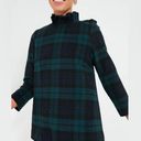 Tuckernuck  Faye Blouse Women's Size XXL Blackwatch Plaid Wool Flannel Holiday Photo 0
