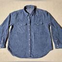 Velvet Heart  Women’s Casual Shirt Blue Size XL Corduroy Photo 0