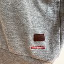 Peace Love World Grey Soft Sweater Photo 4