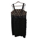 Jessica Howard Dress Womens 18W Formal Artichoke Black Lace Wedding Cocktail Photo 1