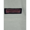 Vineyard Vines  Woman's White 1/4 Zip Pullover Shep Shirt Sweatshirt Top Size S Photo 4