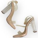 Boohoo  Clear Sandal Heels 7 Photo 1